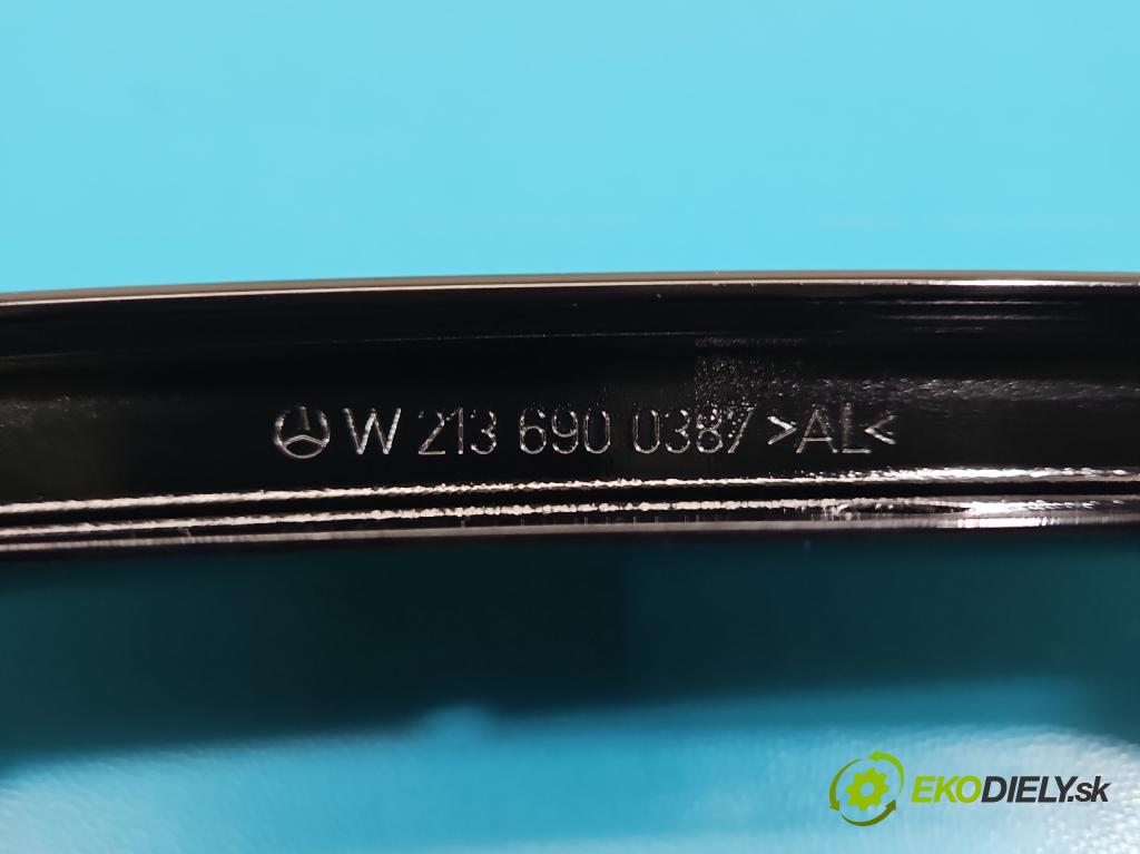 Mercedes E W213 2016-2023 2.0 CDI 194KM automatic 143 kW 1950 cm3 4- lišta dveře zadní levé W2136900387