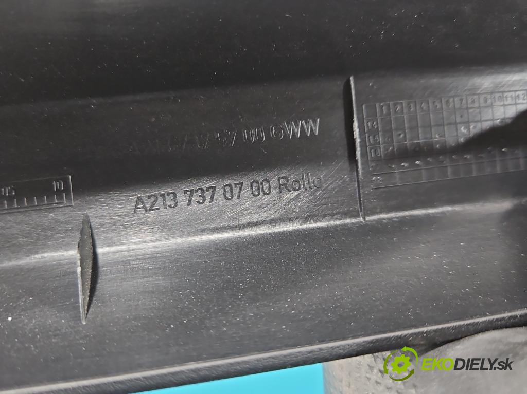 Mercedes E W213 2016-2023 2.0 CDI 194KM automatic 143 kW 1950 cm3 4- lišta dveře zadní levé A2137370100