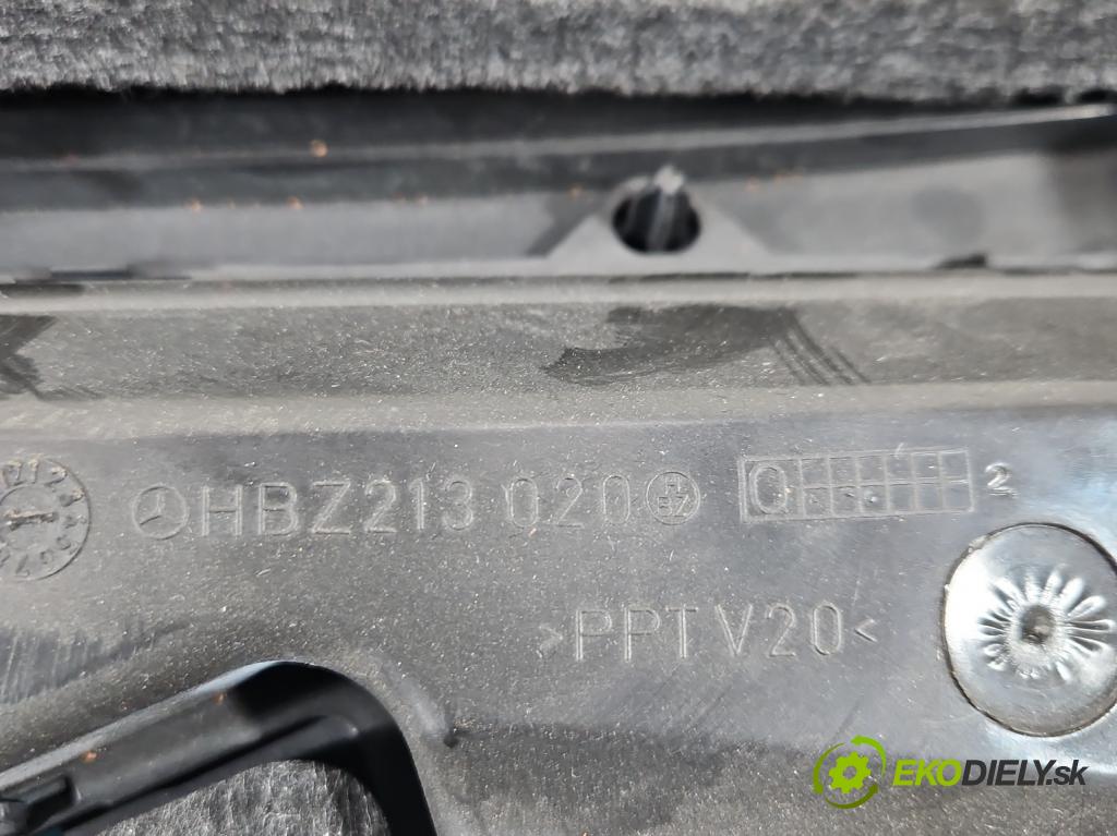 Mercedes E W213 2016-2023 2.0 CDI 194KM automatic 143 kW 1950 cm3 4- kryt plastová A2136805206