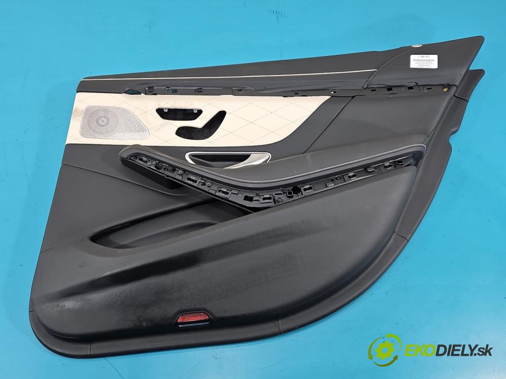 Mercedes S W222 2013-2020 3.0 cdi (656929) 340KM automatic 250 kW 2925 cm3 4- Tapacír: dveře zadní pravé 