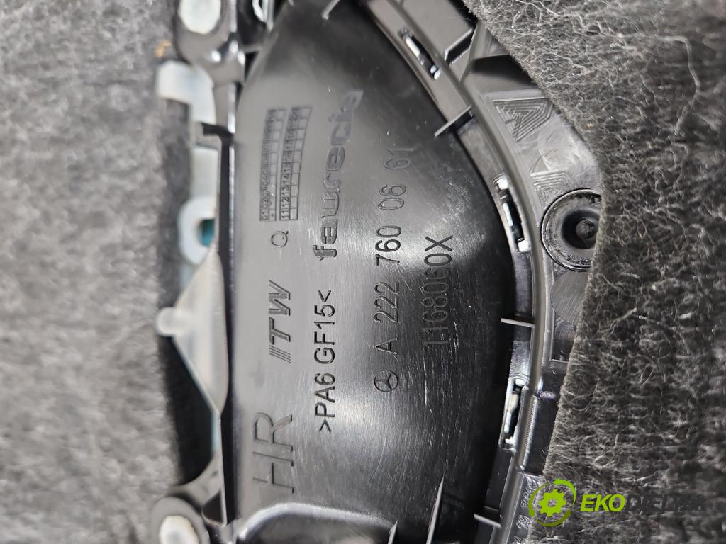 Mercedes S W222 2013-2020 3.0 cdi (656929) 340KM automatic 250 kW 2925 cm3 4- Tapacír: dveře zadní pravé