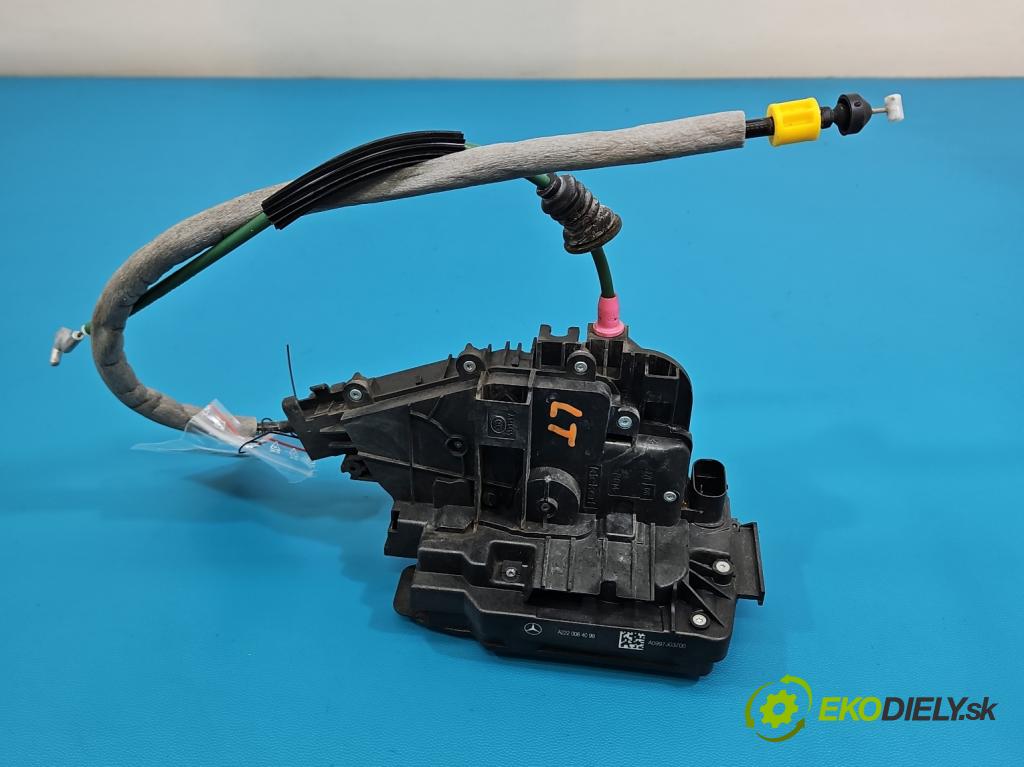 Mercedes E W213 2016-2023 2.0 CDI 194KM automatic 143 kW 1950 cm3 4- zámek zadní levý A2220064099