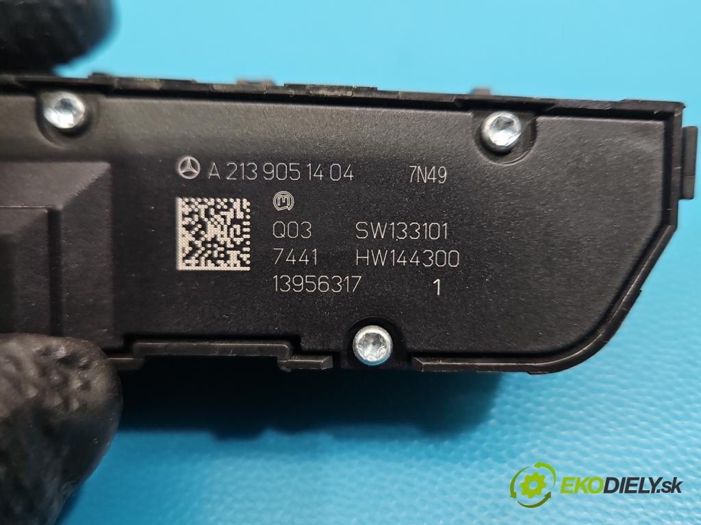 Mercedes E W213 2016-2023 2.0 CDI 194KM: automatic 143 kW 1950 cm3 4- prepínač ostatné A2139051404