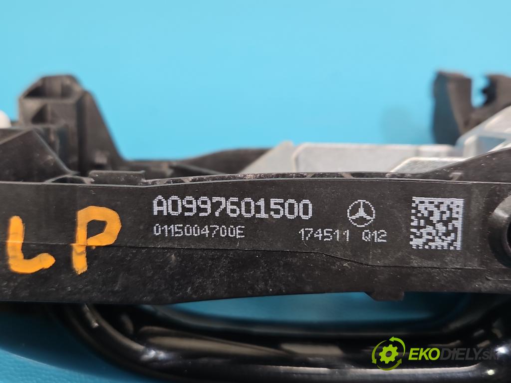 Mercedes E W213 2016-2023 2.0 CDI 194KM: automatic 143 kW 1950 cm3 4- rukoväť predné ľavé mimo: A0997601500 (Kľučka dverí vonkajšia predná ľavá)