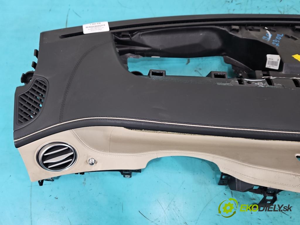 Mercedes S W222 2013-2020 3.0 cdi (656929) 340KM automatic 250 kW 2925 cm3 4- kokpit,přistrojova deska