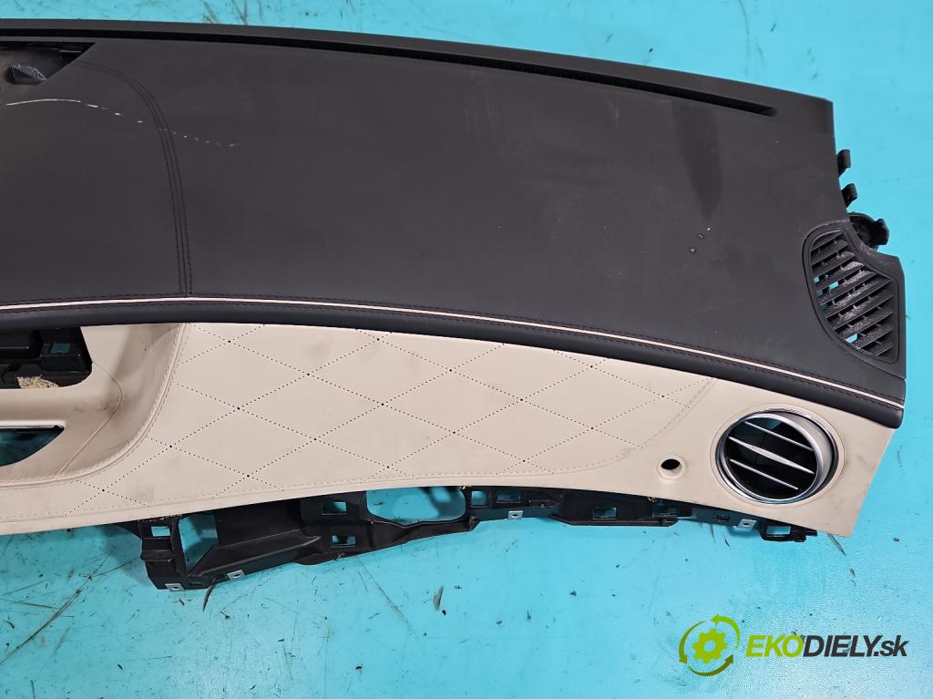 Mercedes S W222 2013-2020 3.0 cdi (656929) 340KM automatic 250 kW 2925 cm3 4- kokpit,přistrojova deska