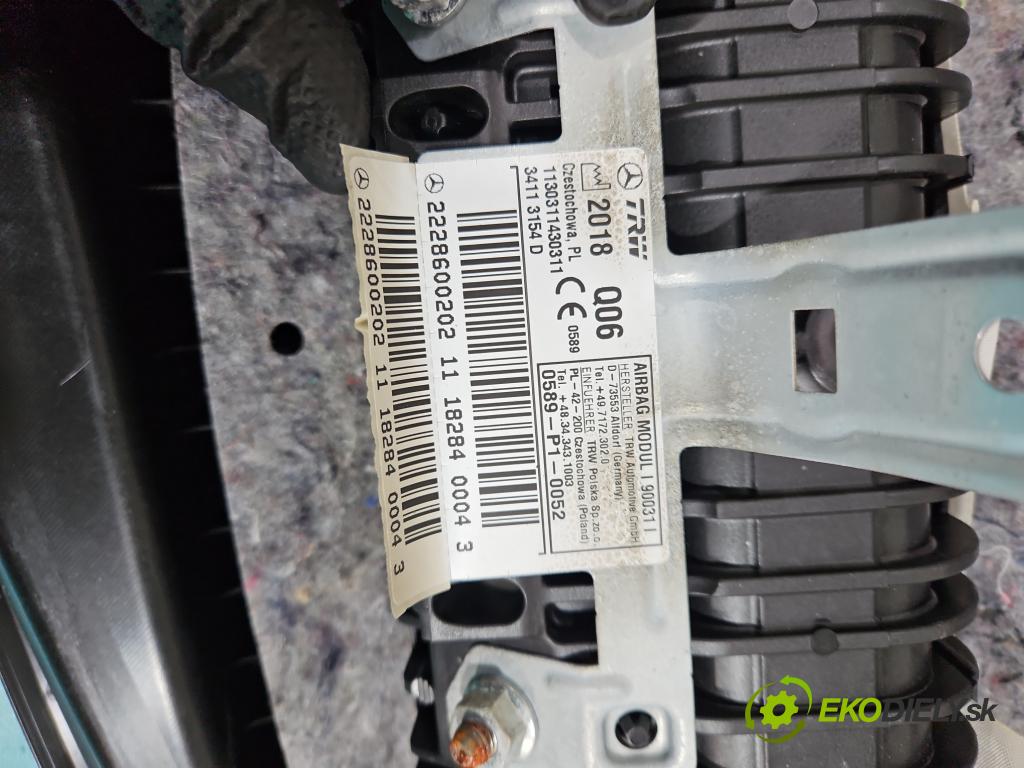 Mercedes S W222 2013-2020 3.0 cdi (656929) 340KM automatic 250 kW 2925 cm3 4- kokpit,přistrojova deska
