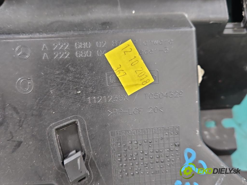 Mercedes S W222 2013-2020 3.0 cdi (656929) 340KM automatic 250 kW 2925 cm3 4- kokpit,přistrojova deska