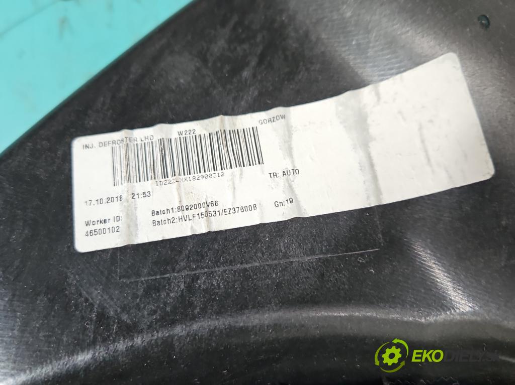 Mercedes S W222 2013-2020 3.0 cdi (656929) 340KM automatic 250 kW 2925 cm3 4- kokpit,přistrojova deska