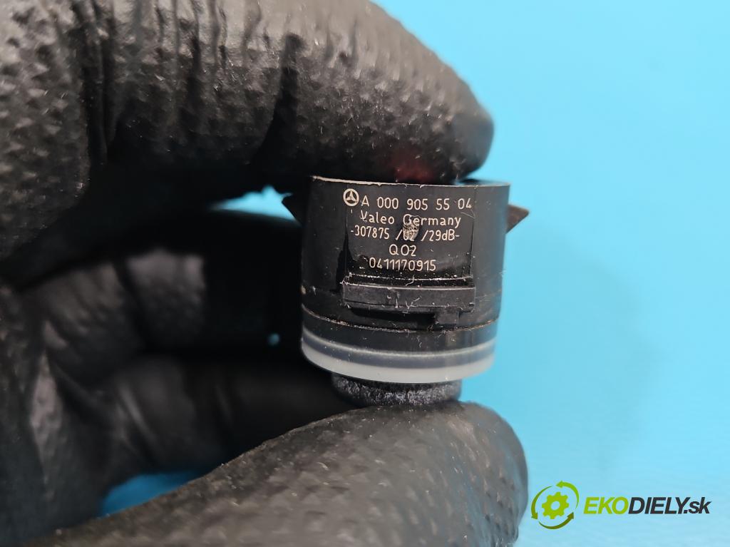 Mercedes E W213 2016-2023 2.0 CDI 194KM: automatic 143 kW 1950 cm3 4- snímač parkovaní: A0009055504