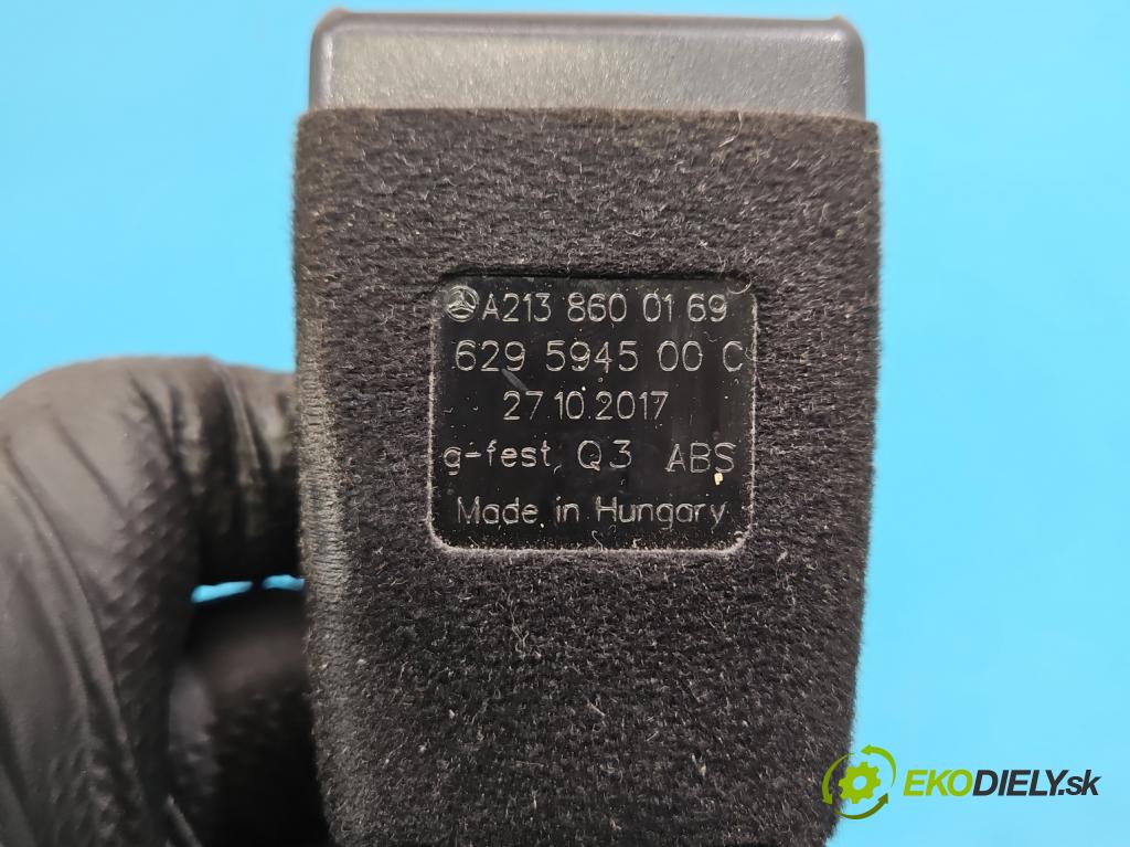 Mercedes E W213 2016-2023 2.0 CDI 194KM: automatic 143 kW 1950 cm3 4- pas bezpečnosť: predné ľavý A2138600169