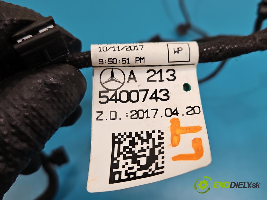 Mercedes E W213 2016-2023 2.0 CDI 194KM: automatic 143 kW 1950 cm3 4- Zväzok: dvere zadné vľavo: A2135400743