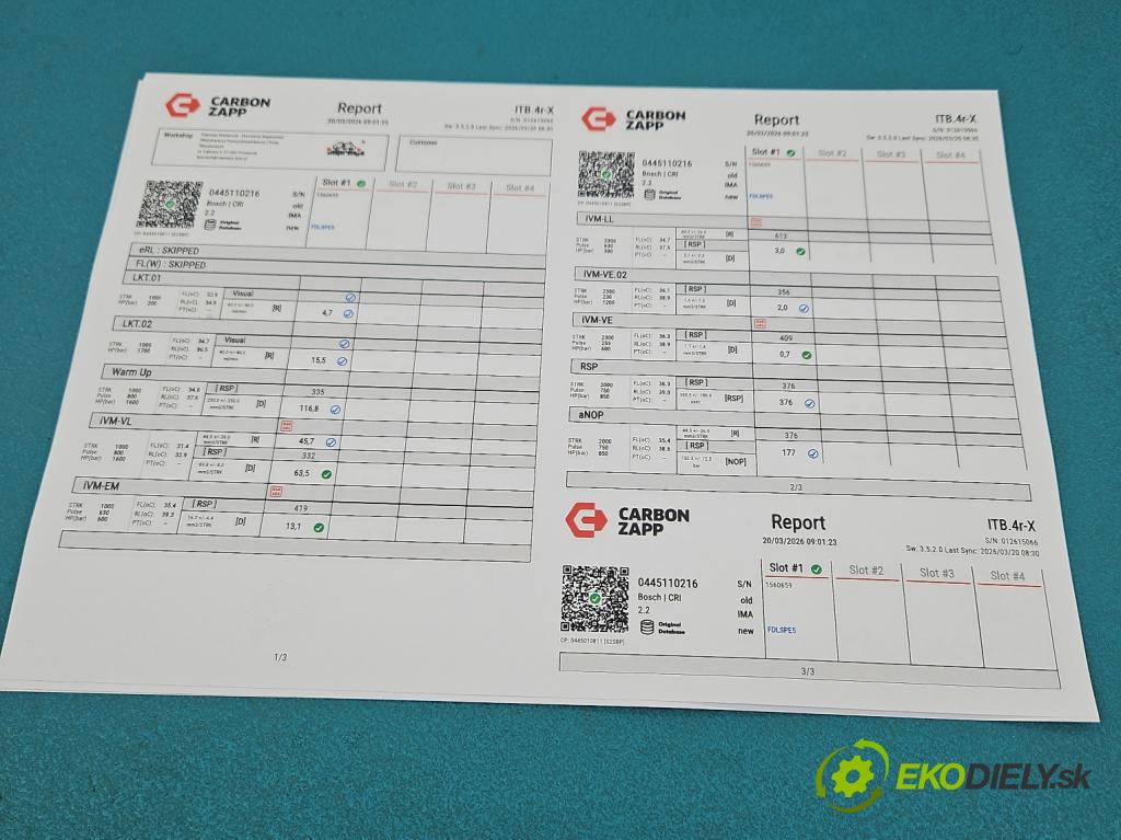 Bmw 1 E87 2004-2011 2.0d 150 HP manual 110 kW 1995 cm3 5- vstrek 0445110216 (Vstrekovač paliva)