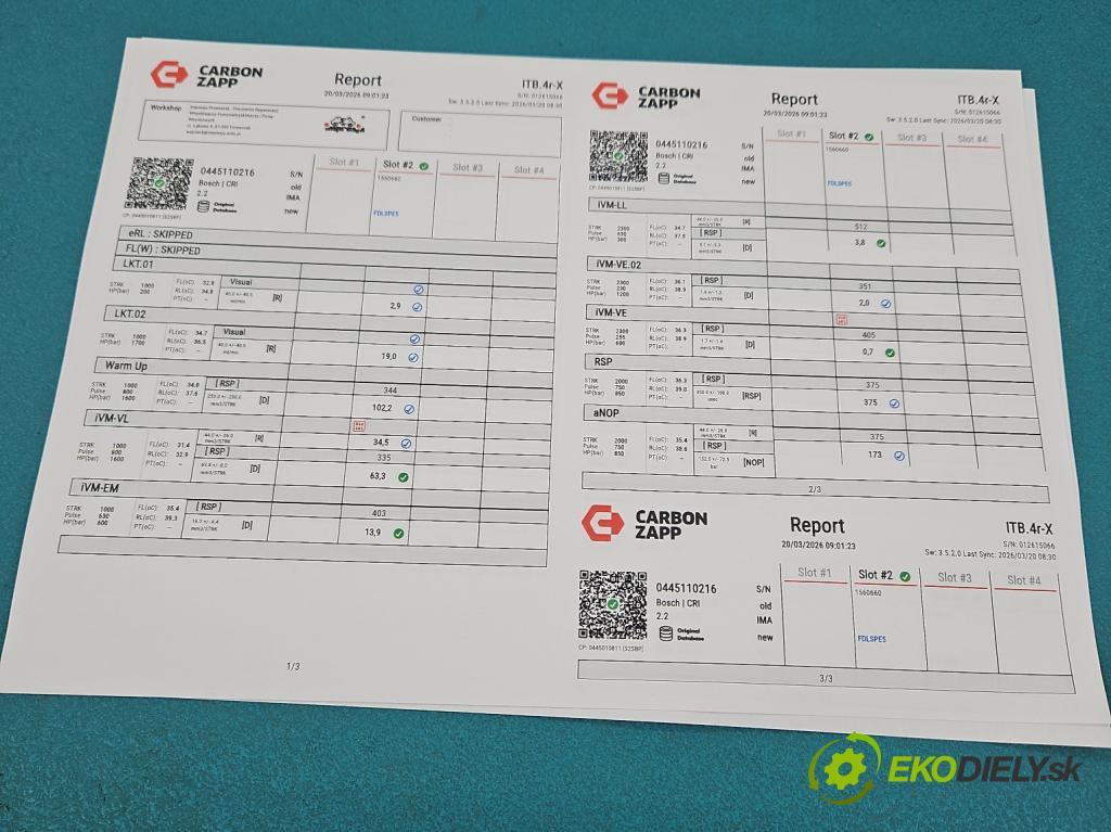 Bmw 1 E87 2004-2011 2.0d 150 HP manual 110 kW 1995 cm3 5- vstrek 0445110216 (Vstrekovač paliva)