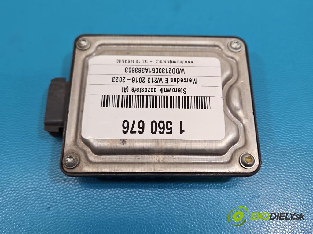 Mercedes E W213 2016-2023 2.0 CDI 194KM: automatic 143 kW 1950 cm3 4- riadiaca jednotka ostatné A0009052007