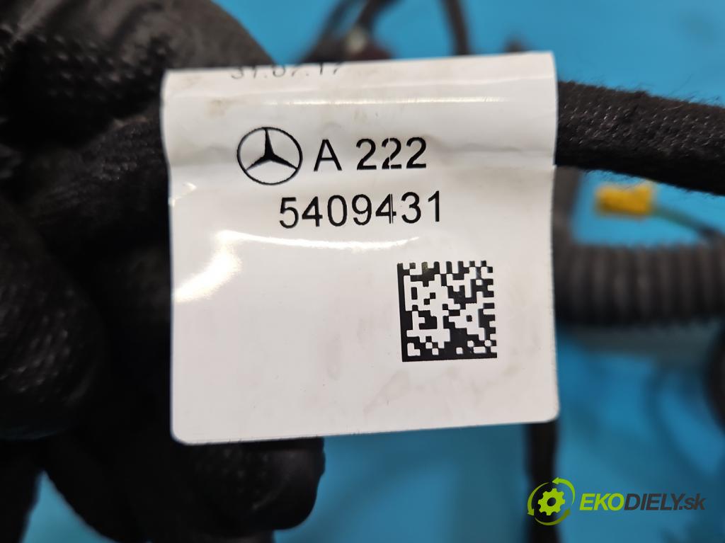 Mercedes S W222 2013-2020 3.0 cdi 656929 340KM: automatic 250 kW 2925 cm3 4- Zväzok: dvere predné pravých A2225409431