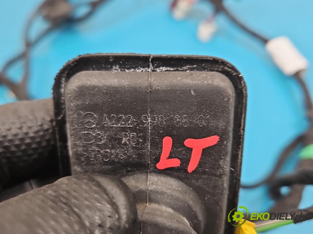 Mercedes S W222 2013-2020 3.0 cdi 656929 340KM: automatic 250 kW 2925 cm3 4- Zväzok: dvere zadné vľavo: A2225402736