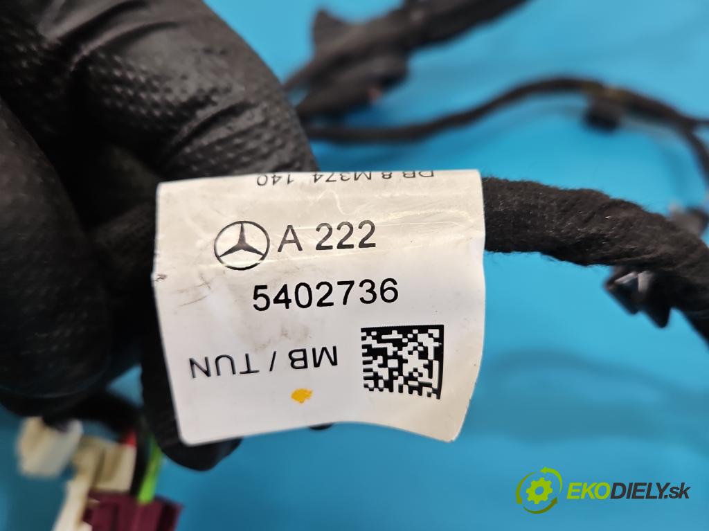 Mercedes S W222 2013-2020 3.0 cdi 656929 340KM: automatic 250 kW 2925 cm3 4- Zväzok: dvere zadné pravých A2225402736