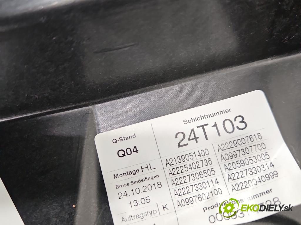 Mercedes S W222 2013-2020 3.0 cdi 656929 340KM: automatic 250 kW 2925 cm3 4- mechanizmus okna zadné ľavý A2229061903