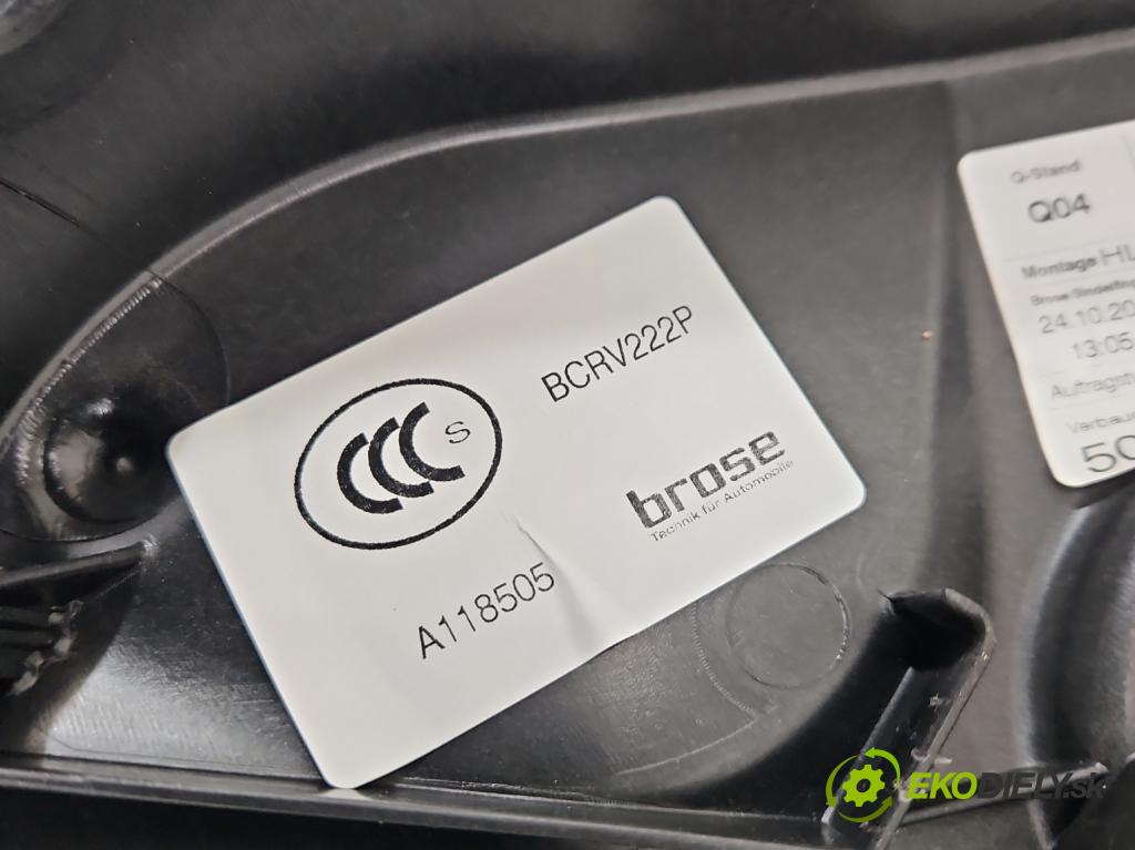 Mercedes S W222 2013-2020 3.0 cdi 656929 340KM: automatic 250 kW 2925 cm3 4- mechanizmus okna zadné ľavý A2229061903