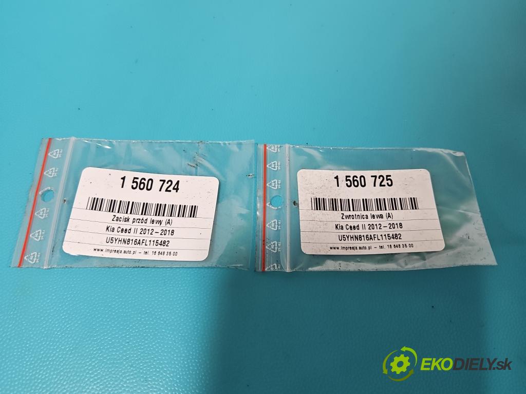 Kia Ceed II 2012-2018 1.6 crdi 128 HP manual 94 kW 1582 cm3 5- náboj ľavé  (Náboj kolesa)