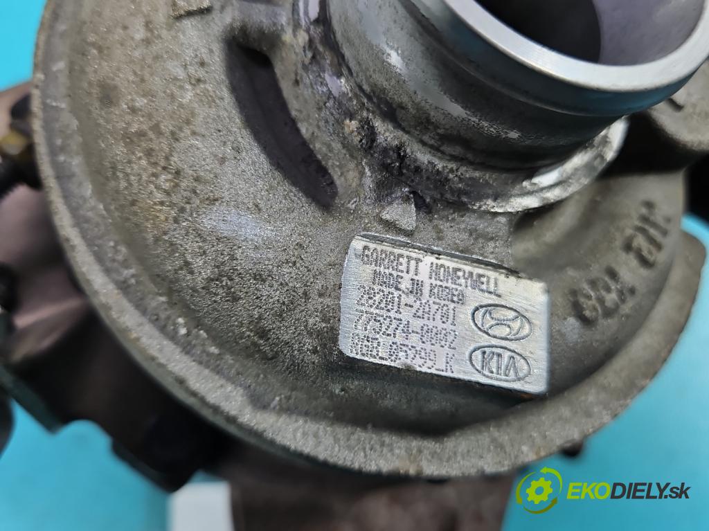 Kia Ceed II 2012-2018 1.6 crdi 128 HP manual 94 kW 1582 cm3 5- turbodúchadlo, turbo 775274-2 (Turbodúchadlo (kompletné))