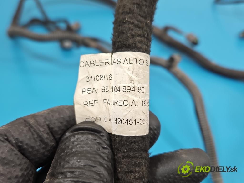 DS 4 2015-2020 2.0 hdi 181KM automatic 133 kW 1997 cm3 5- Balíček: nárazníku zadní 9810489480