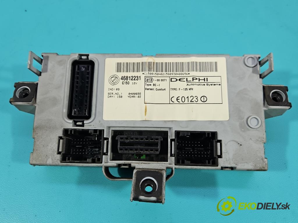 Fiat Doblo I 2001-2010 1.9 jtd 101 HP manual 74 kW 1910 cm3 5- riadiaca jednotka motora 0281010344