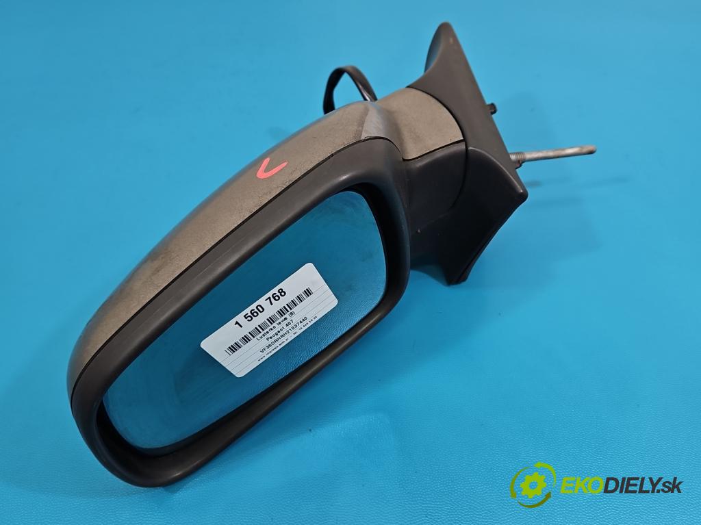 Peugeot 407 2.0 hdi 136hp manual 100 kW 1997 cm3 4- zpětné zrcátko levé  (Klika dveří ostatní)