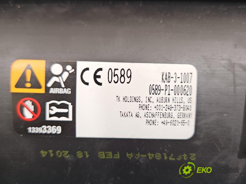 Jeep Cherokee KL 2013-2023 2.0 multijet 140 hp manual 103 kW 1956 cm3 5- Polštář: vzduch: P68157345AF