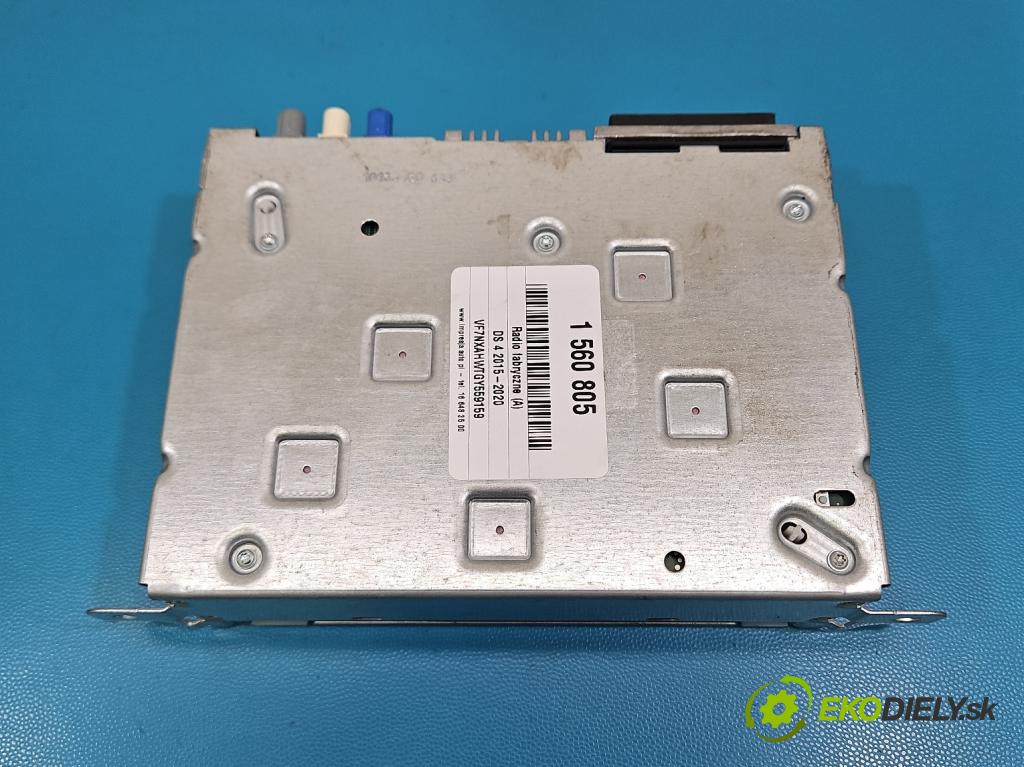 DS 4 2015-2020 2.0 hdi 181KM automatic 133 kW 1997 cm3 5- Radio originál 9815356780