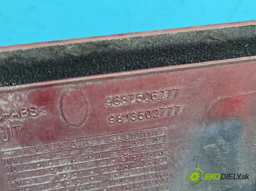 DS 4 2015-2020 2.0 hdi 181KM automatic 133 kW 1997 cm3 5- klika kufrových dveří zadní 9687506277