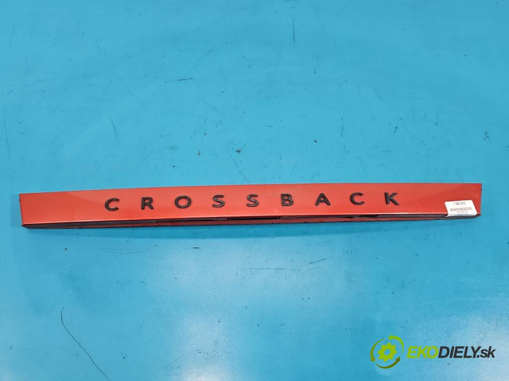 DS 4 2015-2020 2.0 hdi 181KM automatic 133 kW 1997 cm3 5- klika kufrových dveří zadní 9687506277