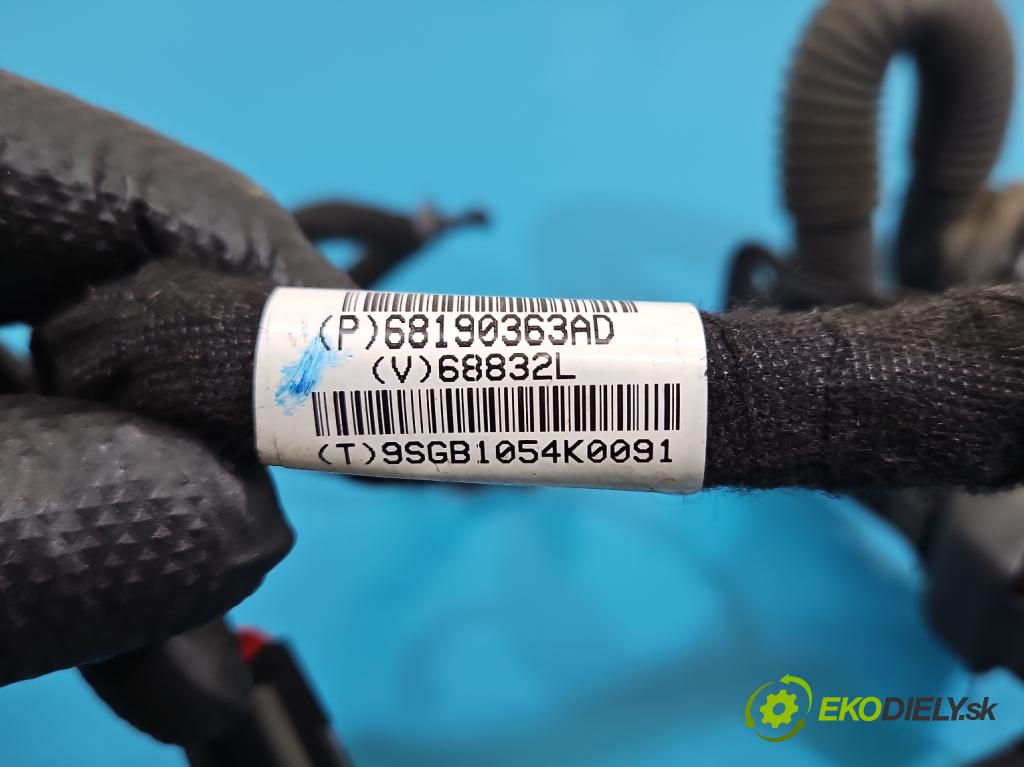 Jeep Cherokee KL 2013-2023 2.0 multijet 140 hp manual 103 kW 1956 cm3 5- Balíček: dveře přední vlevo 68190363AD