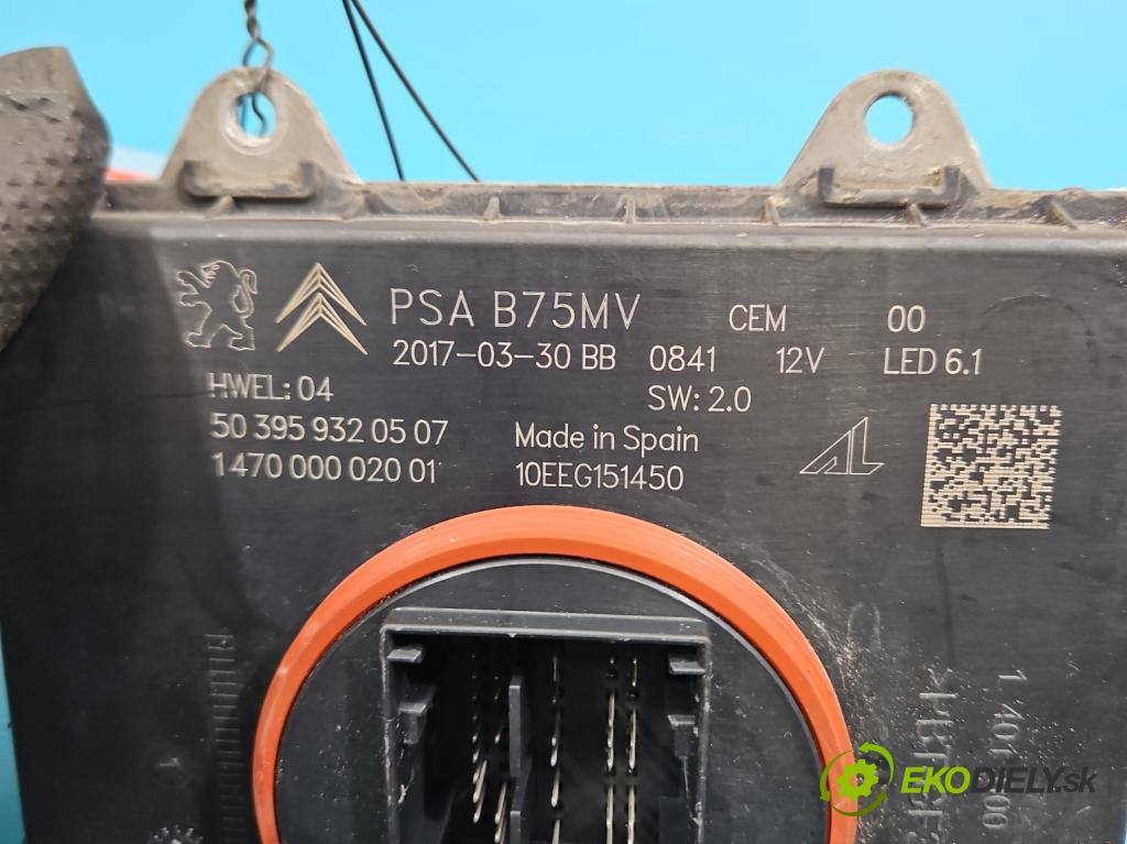 DS 4 2015-2020 2.0 hdi 181KM automatic 133 kW 1997 cm3 5- střídač: xenon 503959320507 (Riadiaca jednotka xenónu)