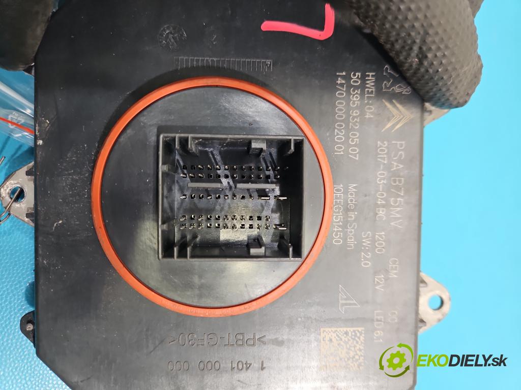 DS 4 2015-2020 2.0 hdi 181KM automatic 133 kW 1997 cm3 5- střídač: xenon 503959320507 (Riadiaca jednotka xenónu)