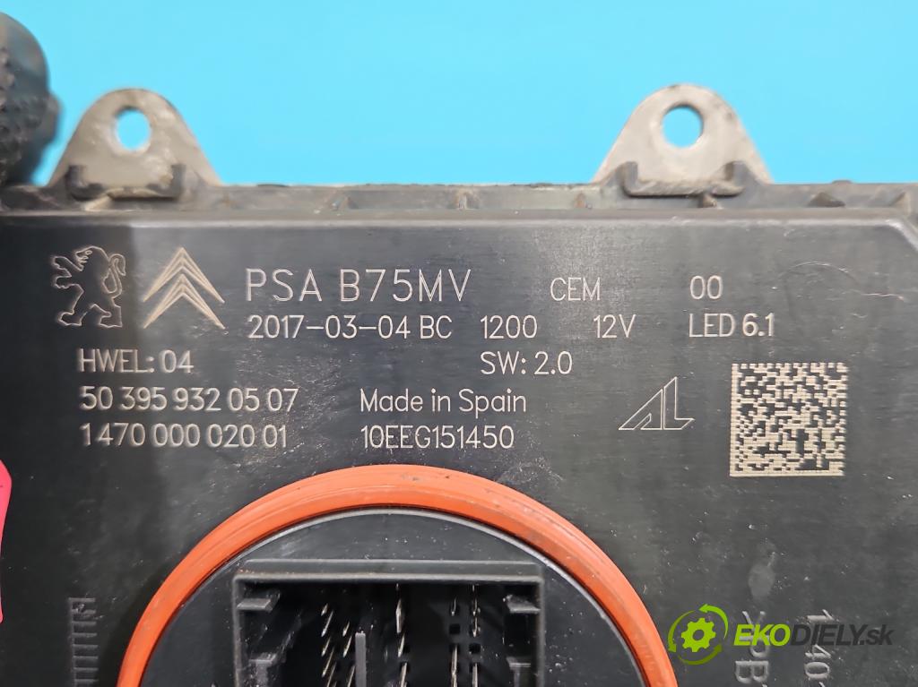 DS 4 2015-2020 2.0 hdi 181KM automatic 133 kW 1997 cm3 5- střídač: xenon 503959320507 (Riadiaca jednotka xenónu)