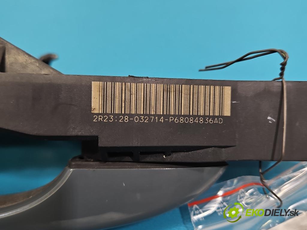 Jeep Cherokee KL 2013-2023 2.0 multijet: 140 HP manual 103 kW 1956 cm3 5- rukoväť predné pravé mimo: 68084836 (Kľučka dverí ostatné)