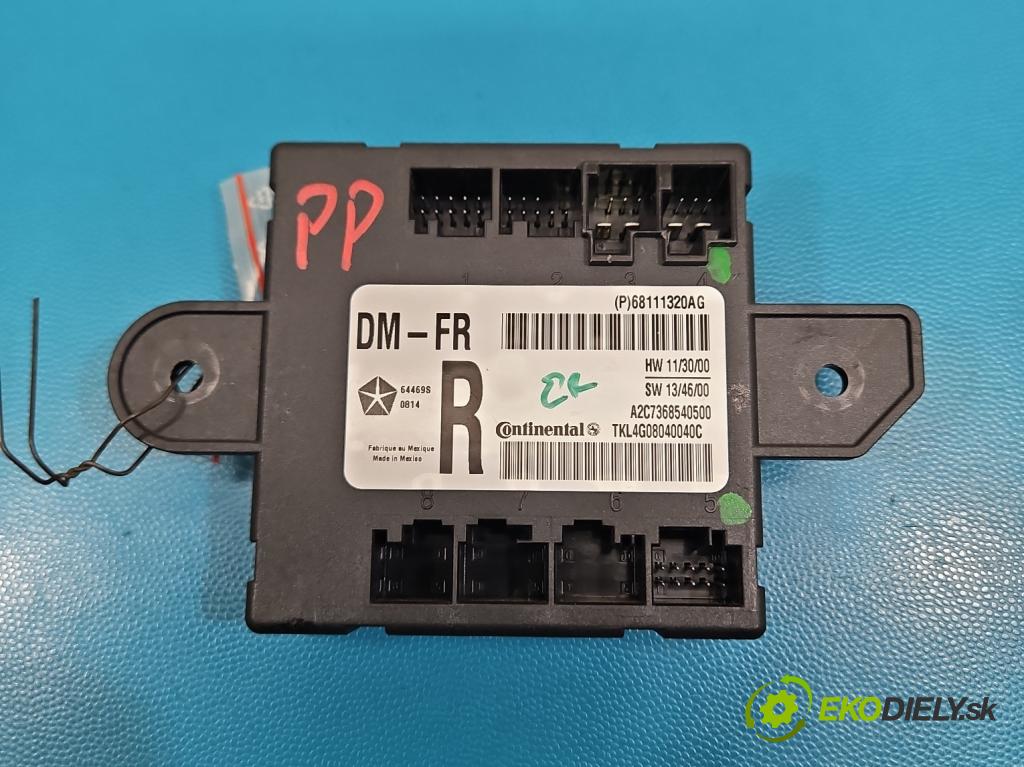 Jeep Cherokee KL 2013-2023 2.0 multijet: 140 HP manual 103 kW 1956 cm3 5- riadiaca jednotka ostatné 68111320AG