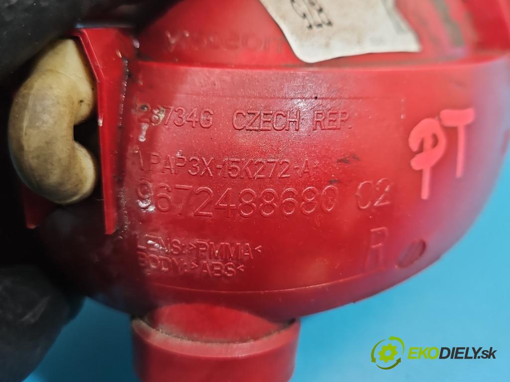 DS 4 2015-2020 2.0 hdi 181KM automatic 133 kW 1997 cm3 5- světlo zadní pravé nárazníku 9672488680