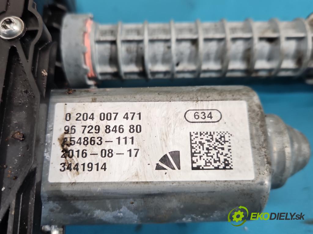 DS 4 2015-2020 2.0 hdi 181KM automatic 133 kW 1997 cm3 5- Brzda manuál: elektrický: 0204007471 (Ručná brzda)