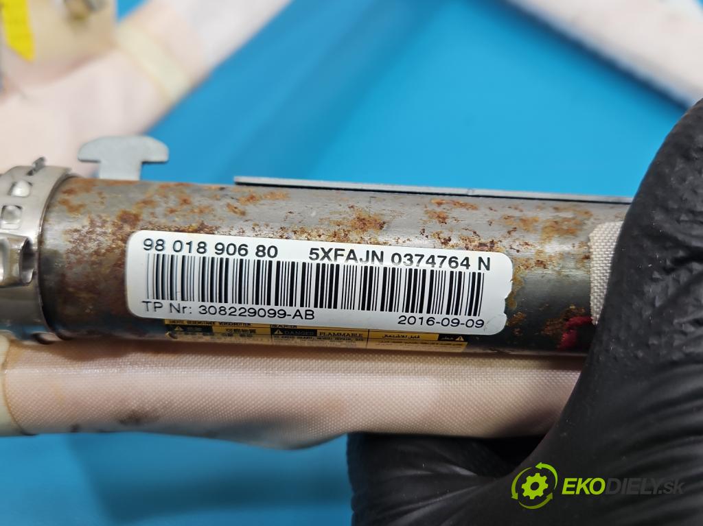 DS 4 2015-2020 2.0 hdi 181KM automatic 133 kW 1997 cm3 5- Záclona: pravé 9801890680