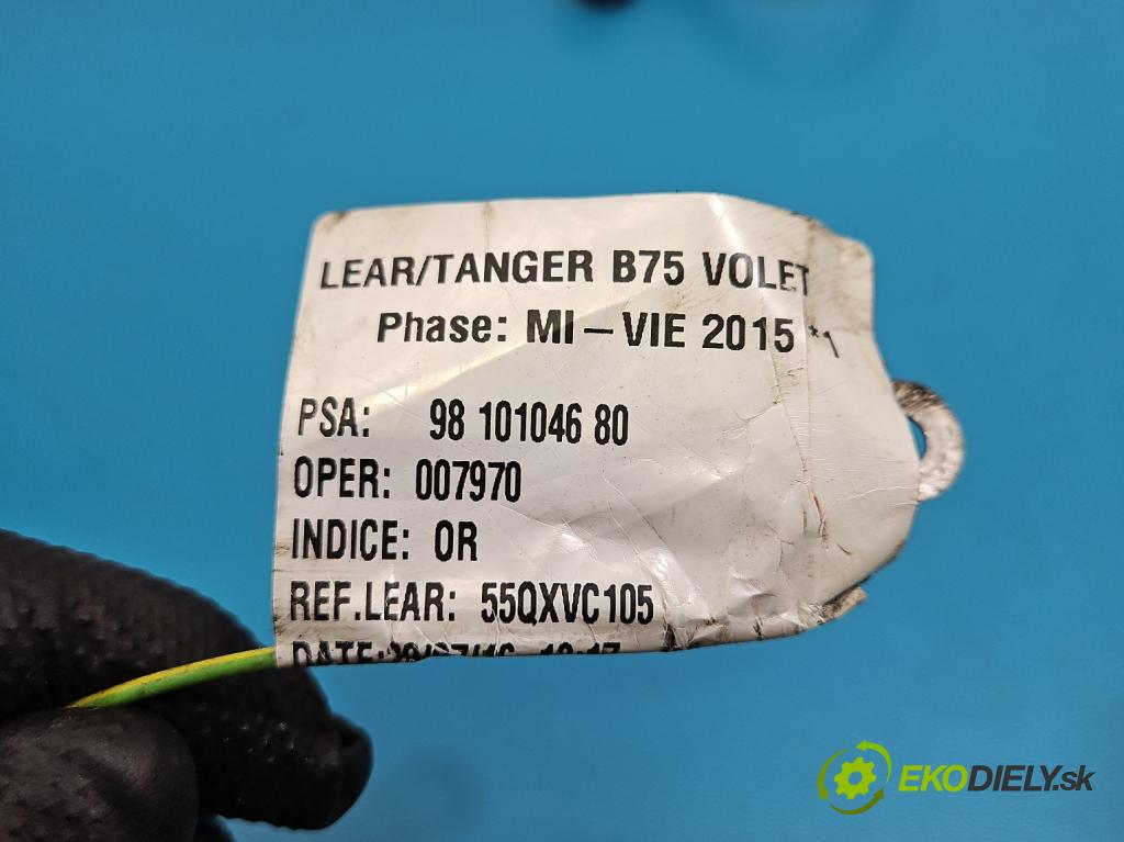 DS 4 2015-2020 2.0 hdi 181KM automatic 133 kW 1997 cm3 5- Balíček: kufrových dveří zadní 9810104680