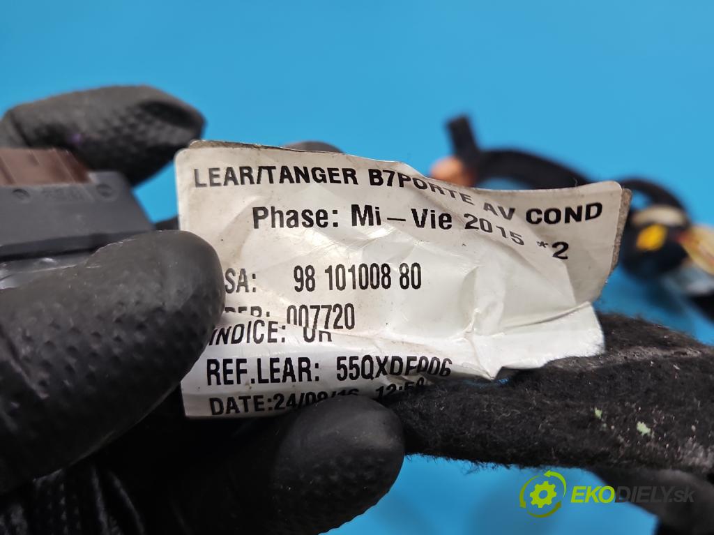 DS 4 2015-2020 2.0 hdi 181KM automatic 133 kW 1997 cm3 5- Balíček: dveře přední vlevo 9810100880