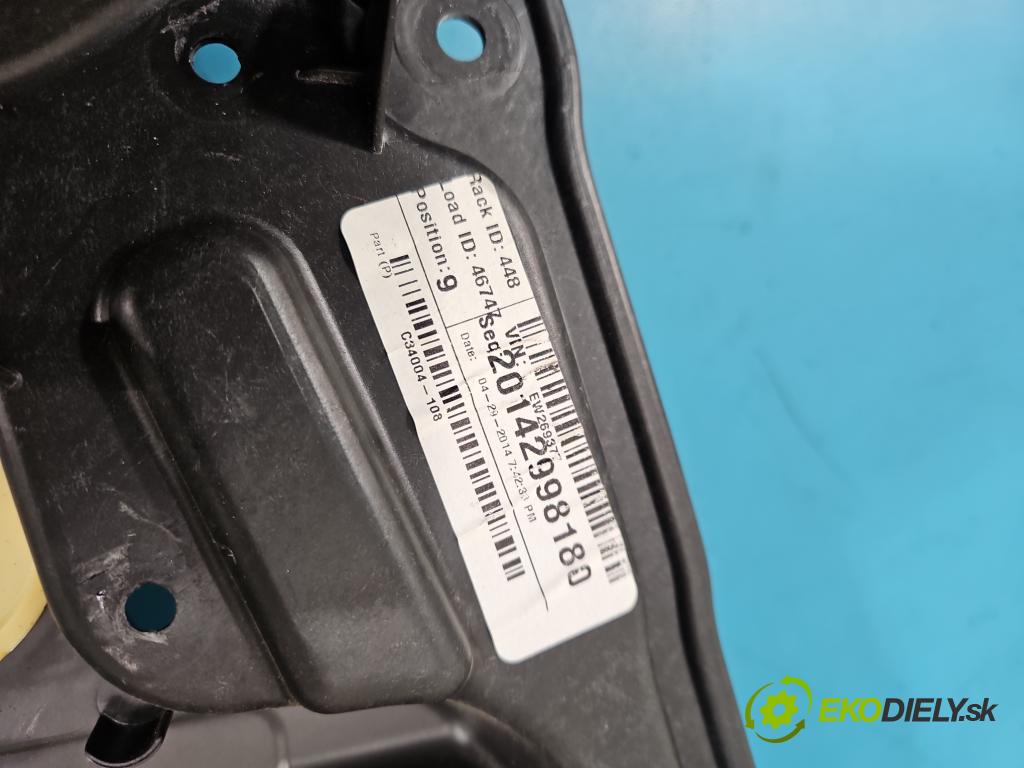 Jeep Cherokee KL 2013-2023 2.0 multijet: 140 HP manual 103 kW 1956 cm3 5- mechanizmus okna predné pravý 68227256AA