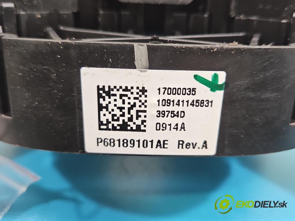 Jeep Cherokee KL 2013-2023 2.0 multijet: 140 HP manual 103 kW 1956 cm3 5- prepínač komplex: P68189101AE (Prepínacie páčky pod volantom)