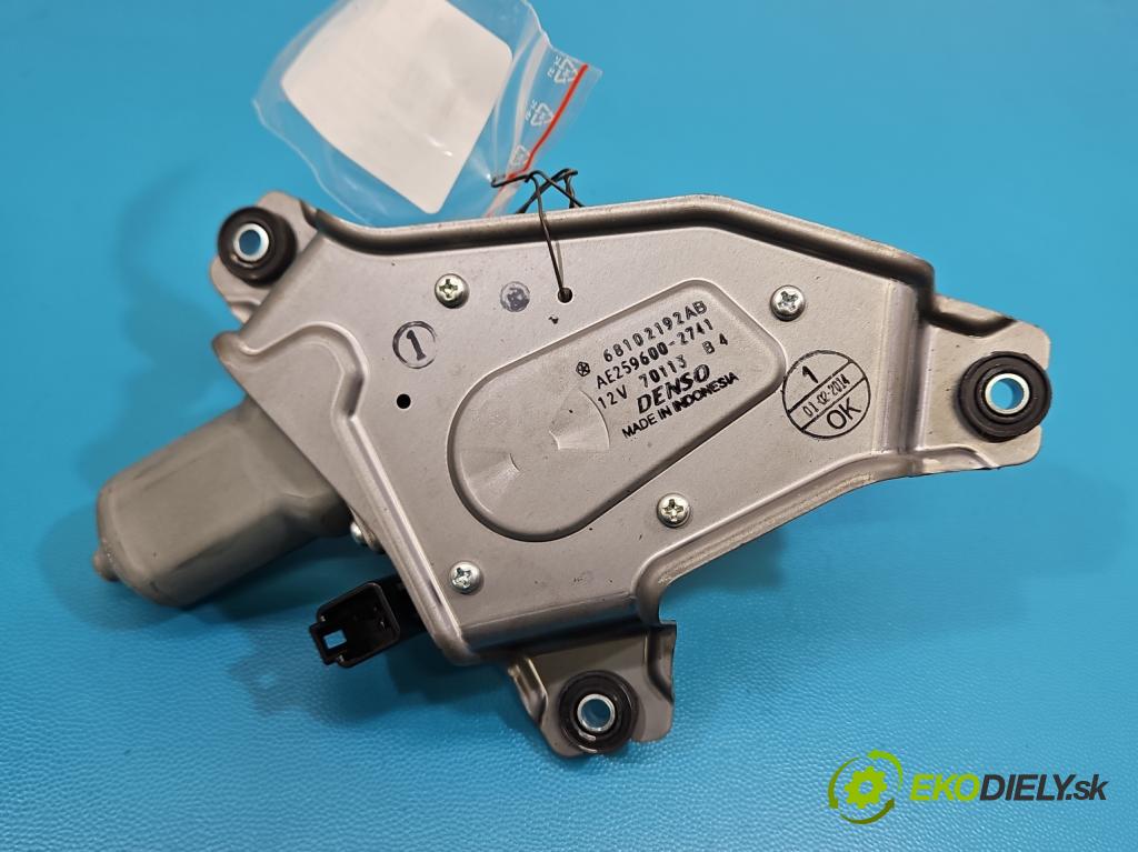 Jeep Cherokee KL 2013-2023 2.0 multijet: 140 HP manual 103 kW 1956 cm3 5- motor stieračov zadné 68102192AB