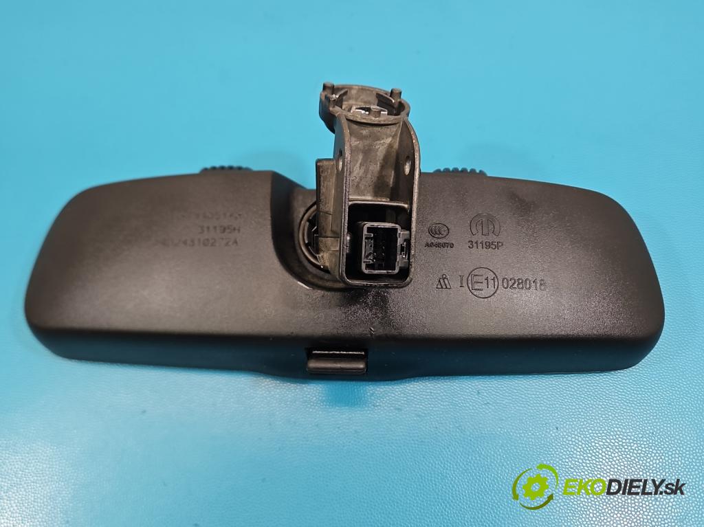 Jeep Cherokee KL 2013-2023 2.0 multijet: 140 HP manual 103 kW 1956 cm3 5- zrkadlo uvnitř:  (Spätné zrkadlo vnútorné)