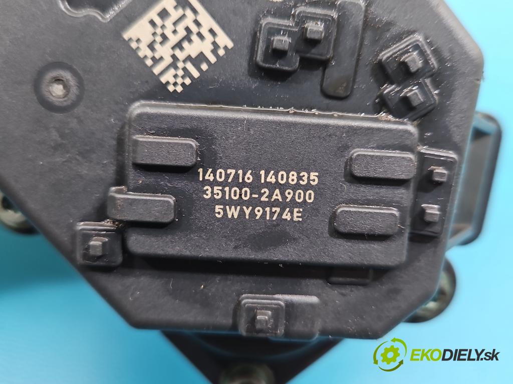 Kia Ceed II 2012-2018 1.6 crdi 128 hp manual 94 kW 1582 cm3 5- škrticí klapka 35100-2A900 (Škrticí klapka)