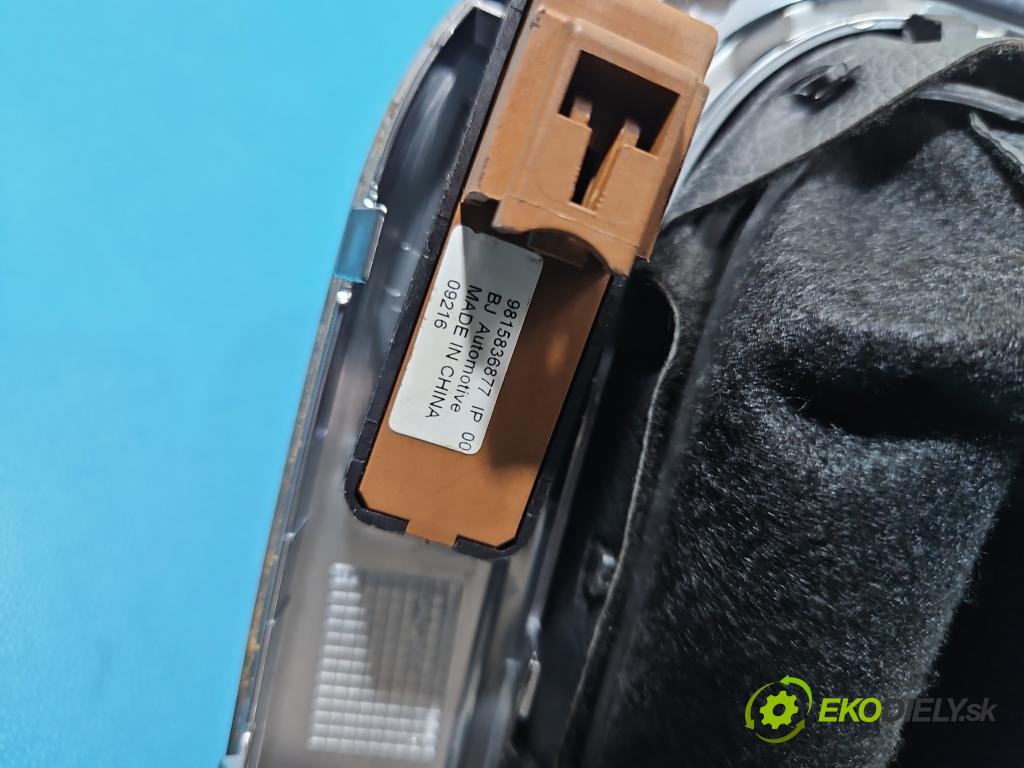 DS 4 2015-2020 2.0 hdi 181KM automatic 133 kW 1997 cm3 5- Páka: Změny: stupeň,rýchlosť 9815852380 (Rýchlostná páka (kulisa))